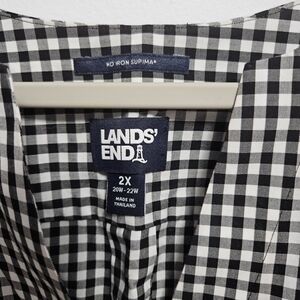Lands End pullover blouse 2x